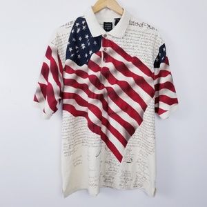 Cotton Traders Sport Mens Flag Polo